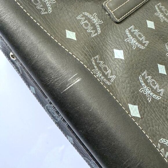 MCM Visetos Boston Bag - Picture 14 of 16